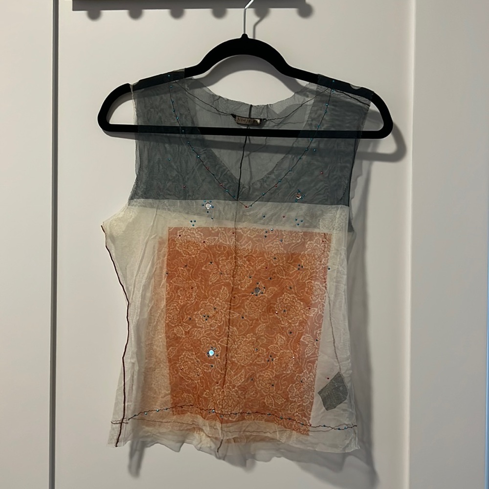 mesh tank top